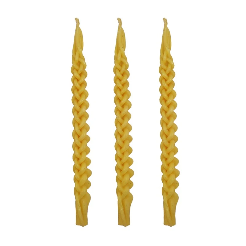 Beeswax Havdalah Candle factory